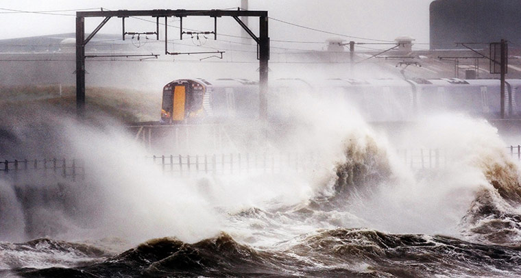 windy britain: Saltcoats, North Ayrshire