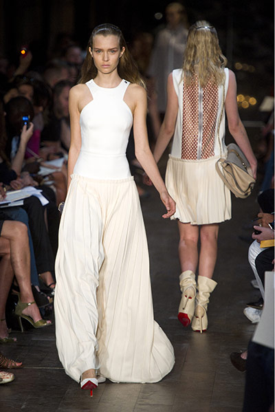 New York Fashion Week: Victoria Beckham Spring 2012