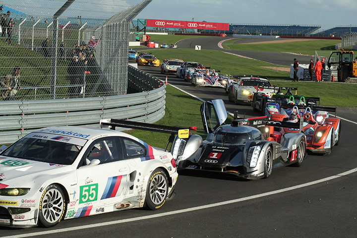 Le Mans at Silverstone: End of the race at Silverstone Le Mans series