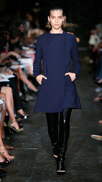 Posh Beckham collection: Victoria Beckham spring collection 2012