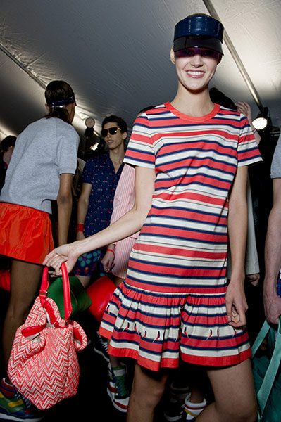 backstage: Backstage: Marc by Marc Jacobs