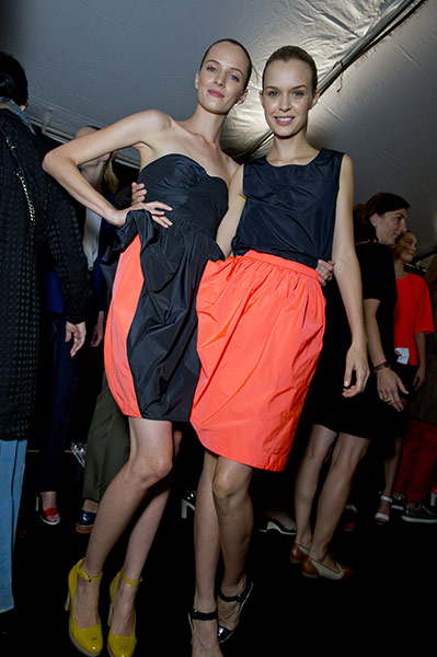 backstage: Backstage: Marc by Marc Jacobs