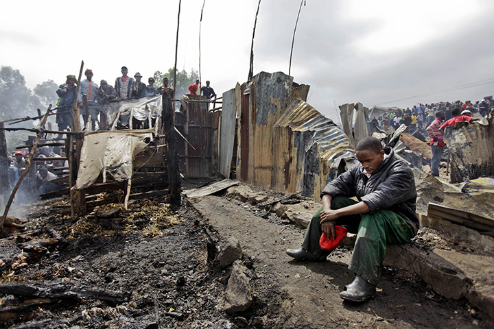 24 hours in pictures: fuel pipeline explosion in Nairobi