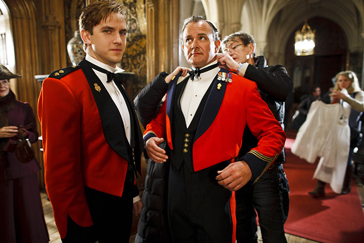 Downton Abbey series 2: Dan Stevens as Matthew and Hugh Bonneville as Robert