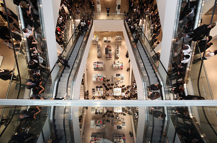 Westfield Stratford: Andy Street, the Managing Director of John Lewis addresses 750 new partners