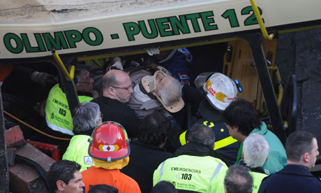 Argentina bus and trains crash kills 11 | World news | The Guardian