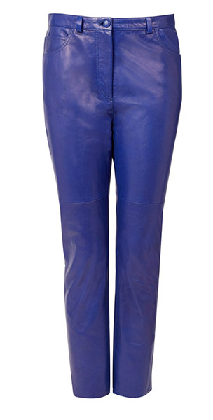 Style insiders: Acne leather trousers