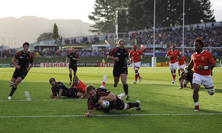 Rugby World Cup round up: Jebb Sinclair try