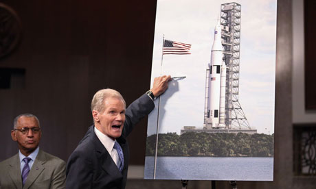 Bill Nelson at the Nasa launch