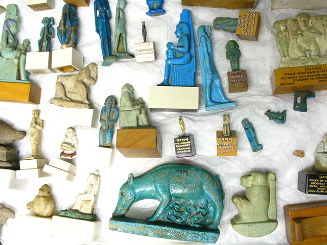 Grayson Perry: Egyptian statuettes by Grayson Perry