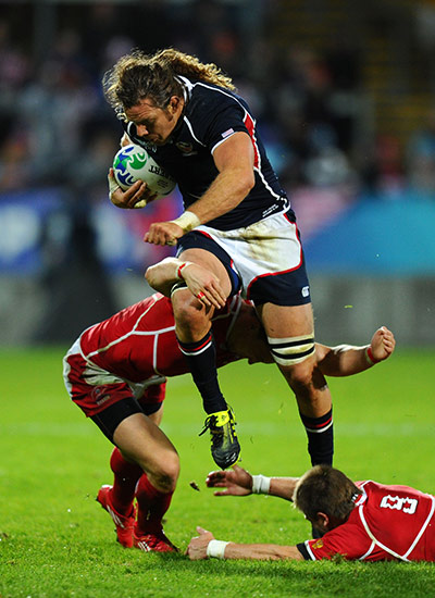 rugby: Russia v USA - IRB RWC 2011 Match 12
