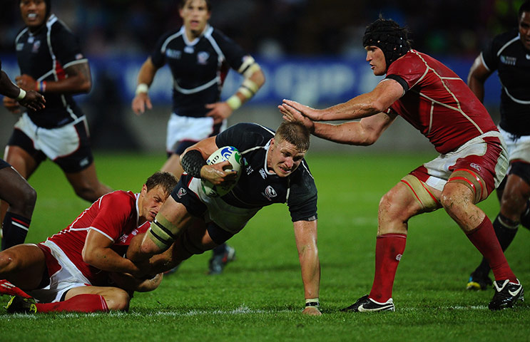 rugby: Russia v USA - IRB RWC 2011 Match 12