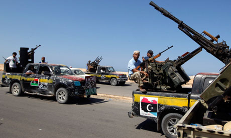 Rebel fighters advance on Sirte