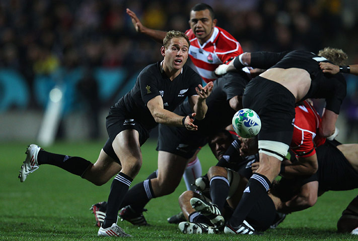 rugby: New Zealand v Japan - IRB RWC 2011 Match 13