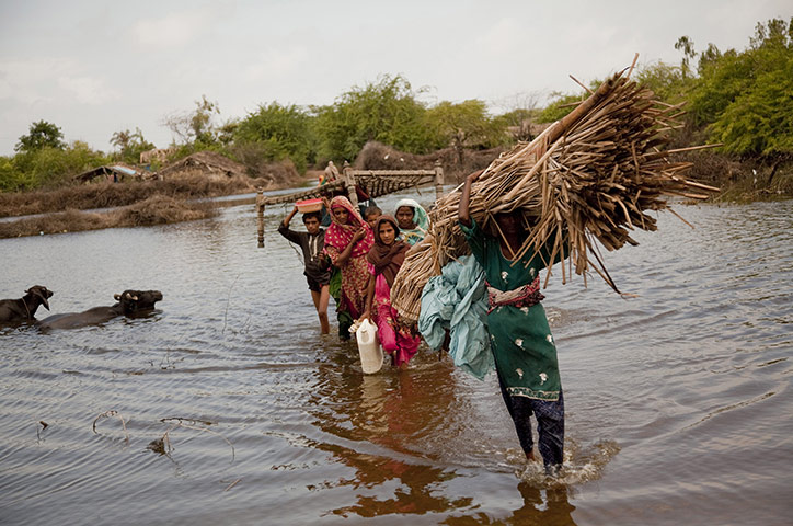 Floods in Pakistan: monsoons bring more misery