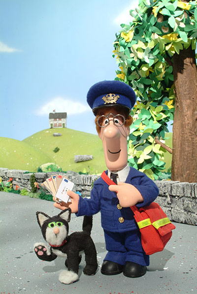 Postman Pat And His Black And White Cat