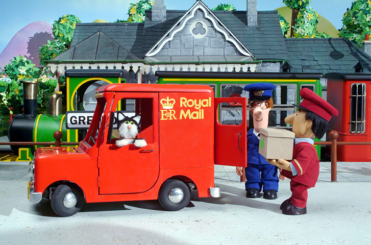 Postman Pat is 30: Train station