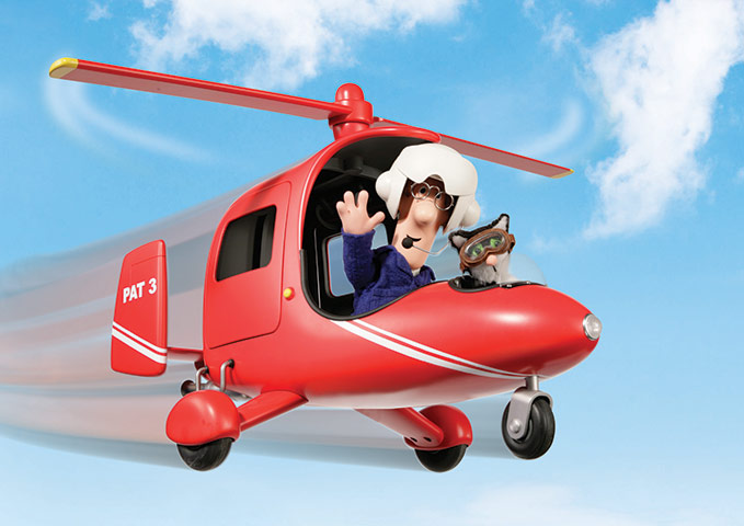 Postman Pat is 30: Pat and Jess in Helicopter