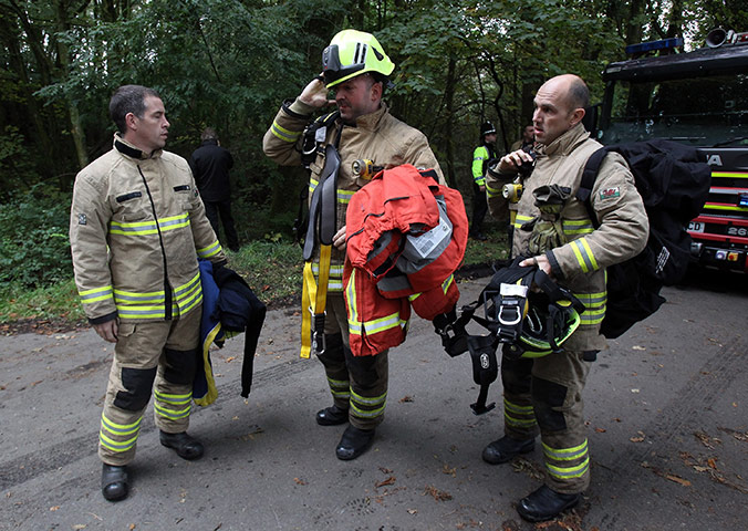 Gleision colliery rescue: Firemen sort out their kit