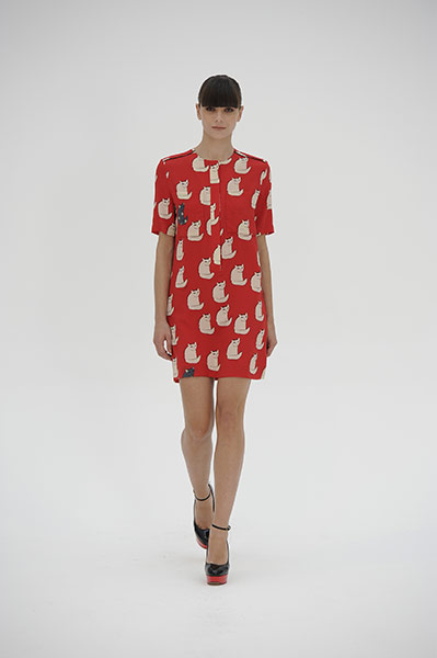 New York Fashion Week: Victoria Beckham collection 2011