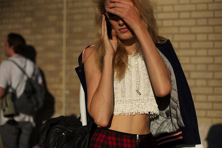 Street Peeper: Street Peeper and Guardian Fashion: New York Fashion Week