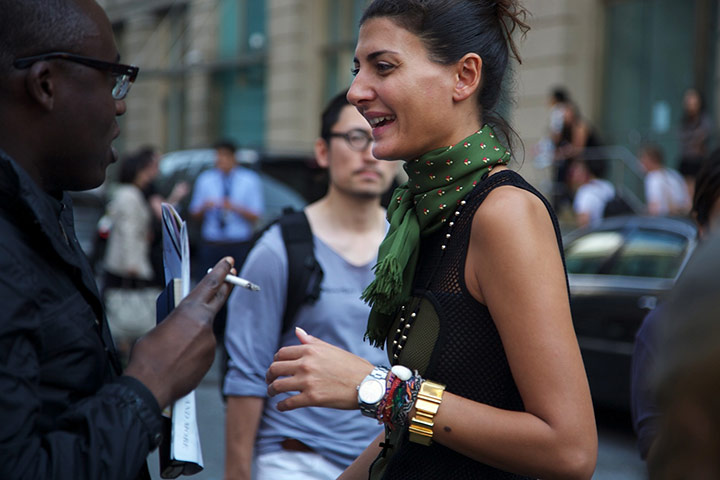 Street Peeper: Street Peeper and Guardian Fashion: New York Fashion Week