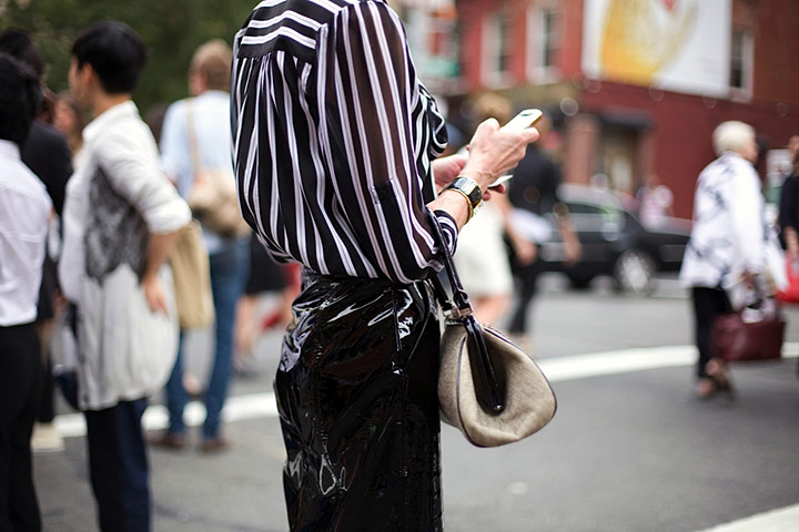 Street Peeper: Street Peeper and Guardian Fashion: New York Fashion Week