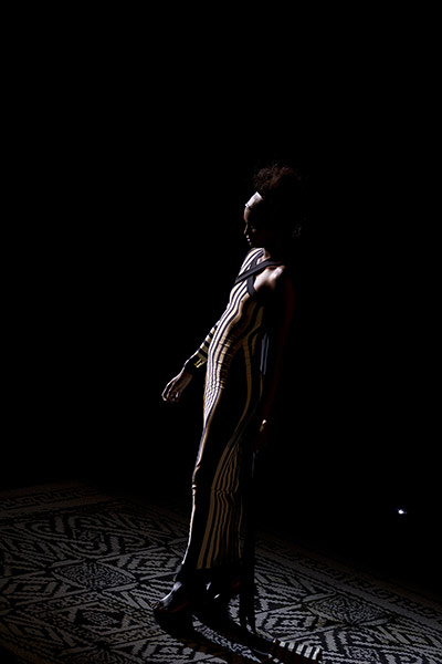 24 Hours: A model displays a Spring/Summer 2012 design by Andres Sarda