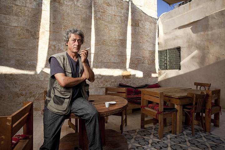 Levene West Bank: Mazen Saadeh, 51, lives in Bir Zeit, West Bank