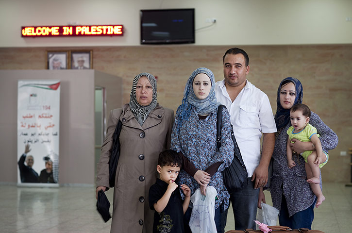 Levene West Bank: Fadi Owaiwa came to the Istaraha to pick up his family