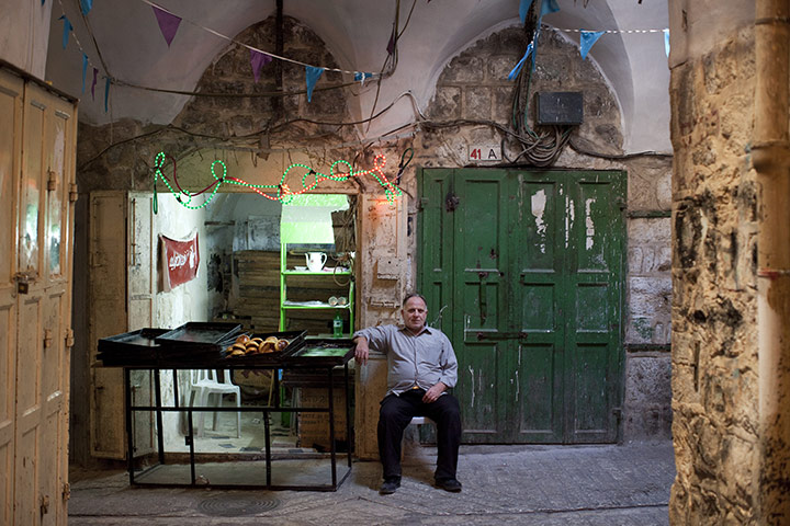Levene West Bank: Hamdi Dwaik owns a small bakery in the old city of Hebron