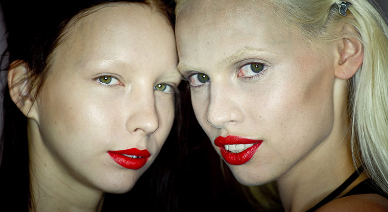 London Fashion: Julien Macdonald: Backstage- LFW Spring/Summer 2012