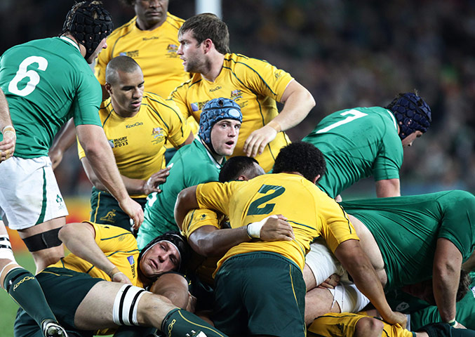 Australia v Ireland: Jamie Heaslip surveys his options