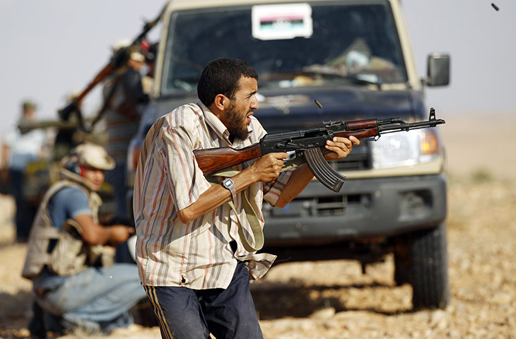 Libya: Rebels push towards Gaddafi strongholds Sirte and Bani Walid