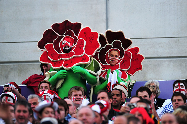 England rugby: England v Georgia - IRB RWC 2011 Match 18