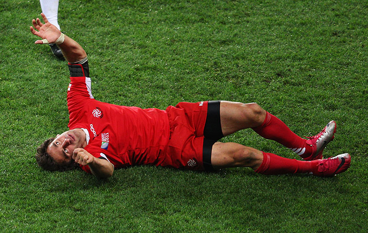 England rugby: England v Georgia - IRB RWC 2011 Match 18