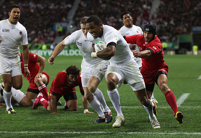 England rugby: England v Georgia - IRB RWC 2011 Match 18