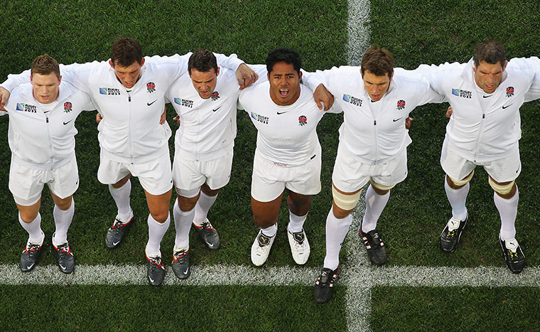 England rugby2: England v Georgia - IRB RWC 2011 Match 18