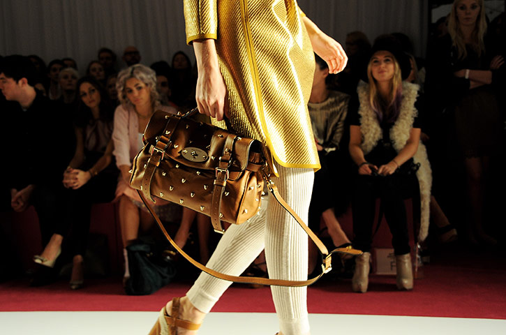 Mulberry: studded leather handbag