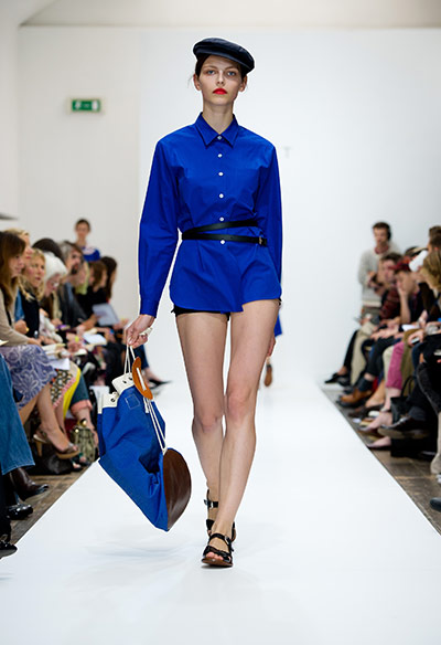 London Fashion week : Margaret Howell runway show 