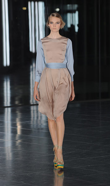 London Fashion week : Jonathan Saunders: Runway - LFW Spring/Summer 2012