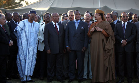african union gaddafi