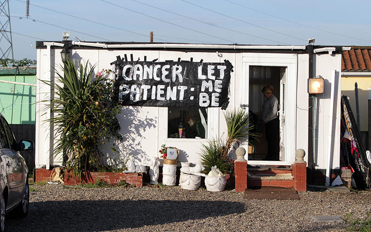 Dale Farm: cancer patient