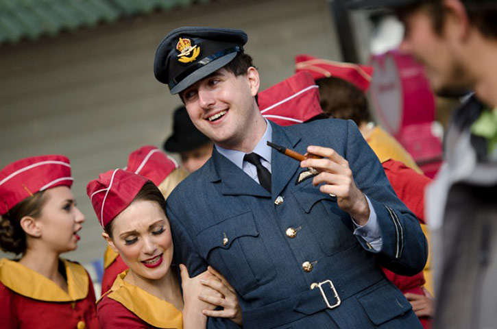 Goodwood Revival: Everyone loves a man in uniform