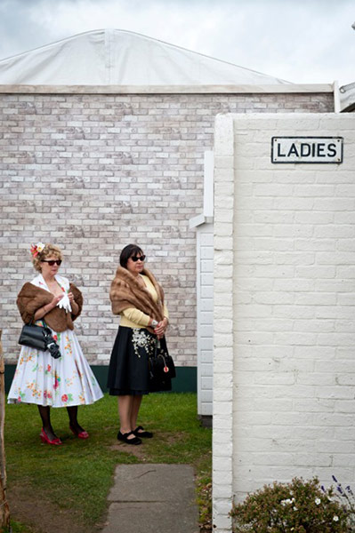 Goodwood Revival: lavatory
