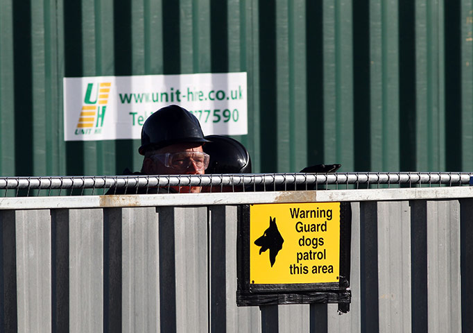 Dale Farm: security guards