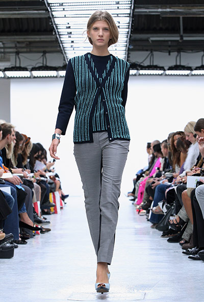 London Fashion Week: Pringle of Scotland Spring/Summer 2012 at The Royal Opera House