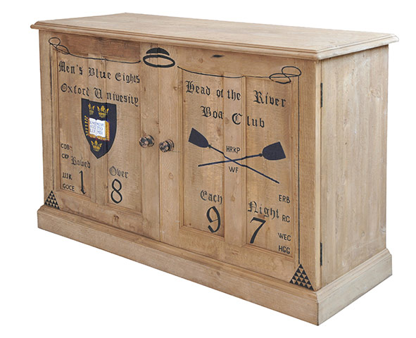 Oxford Collection: Rowing Chalk Low Cabinet