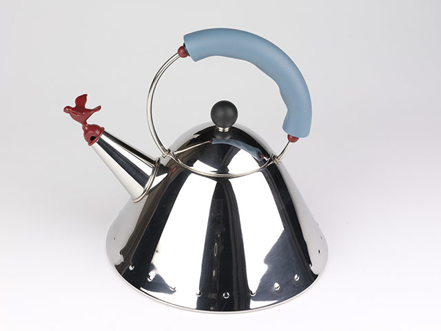 Architecture: Michael Graves (for Alessi), kettle, 1983