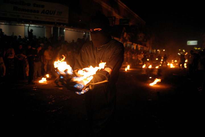 24 hours in pictures: La Recuerda festival in Nejapa, El Salvador